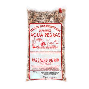 Cascalho para Aquário Aqua Pedras N° 2 - 5 kg