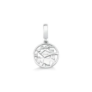 Charm Sagitário Cravejado em Prata 925