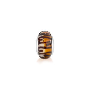 Charm Separador Animal Print em Prata 925
