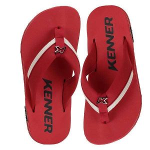 Chinelo Masculino Kivah Kenner Dsm - Vermelho