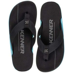 Chinelo Masculino Nk6 Pro Kenner Ejz Preto/Azul