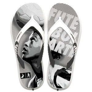 Chinelo Masculino R1 Prime R10 Rider 12559 Branco/Cinza