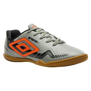Chuteira Futsal Umbro Prisma+ Cinza