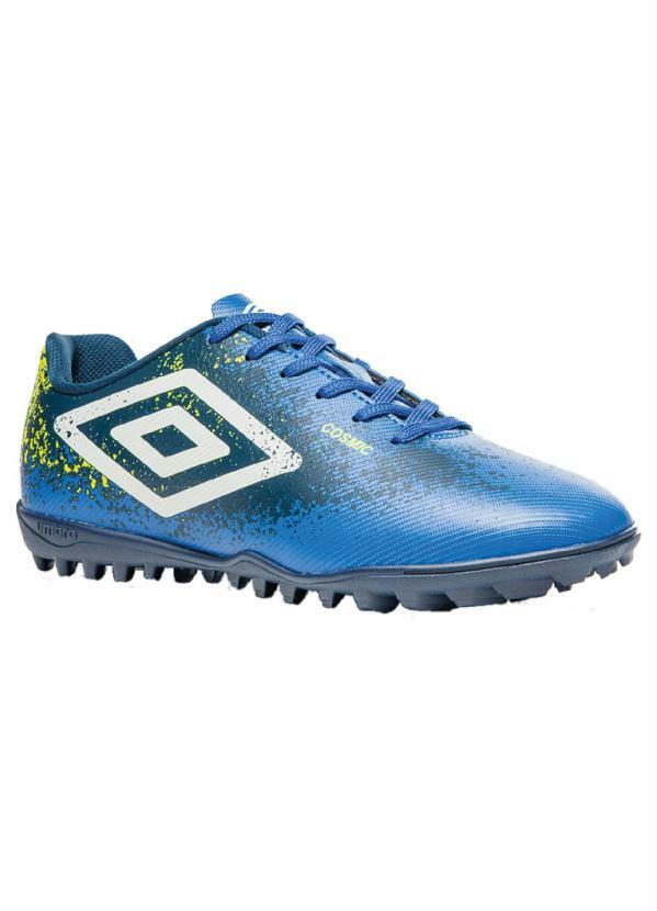 Chuteira Society Umbro Cosmic Azul