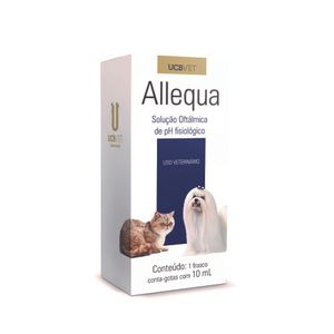Colírio para Cachorros e Gatos Allequa UCB Vet - 10 ml