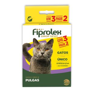 Combo Antipulgas Fiprolex Gatos - 0,5 ml