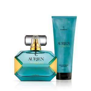 Combo Aurien Turquesa: Desodorante Colônia 100ml + Sabonete Líquido Iluminador 200ml