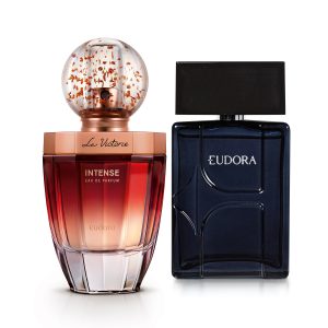 Combo Eudora H Desodorante Colônia 100ml + La Victorie Intense EDP 75ml