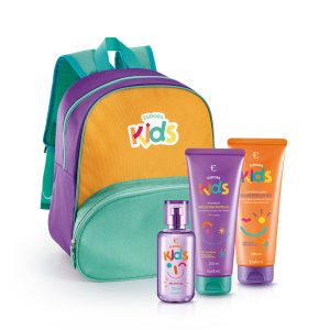 Combo Eudora Kids: Colônia Era Uma Vez + Shampoo + Condicionador + Mochila Infantil