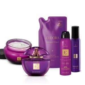 Combo Eudora Roxo Ritual de Beleza (5 itens)