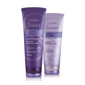 Combo Siàge Loiro Expert: Shampoo 250ml + Condicionador 200ml