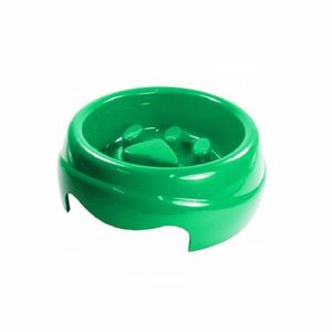 Comedouro Plástico Coma Melhor Verde Furacão Pet - Único