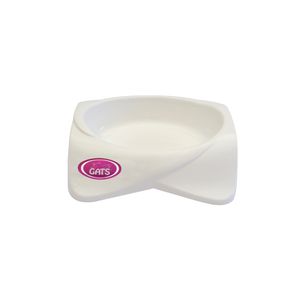 Comedouro Premium Gatos Pet Flex Branco - Único