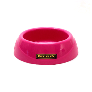 Comedouro para Cães Pet Flex Rosa
