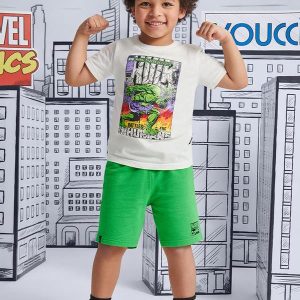 Conjunto Estampado Hulk Verde