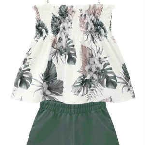 Conjunto Infantil MeninaOff White