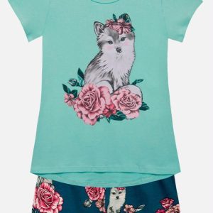 Conjunto Infantil MeninaVerde