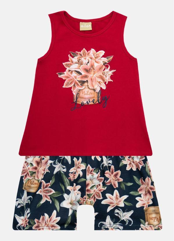 Conjunto Infantil MeninaVermelho