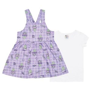 Conjunto Molecotton Menina Rosa