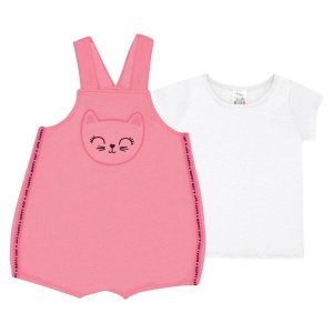 Conjunto Moletinho Menina Rosa