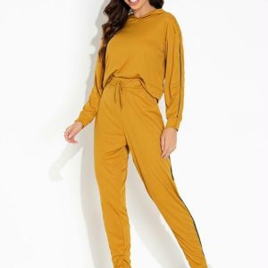 Conjunto Mostarda com Calça Jogger