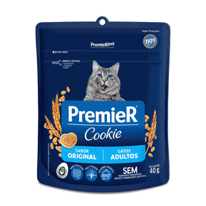 Cookie Premier Gatos Adultos Original - 40 g
