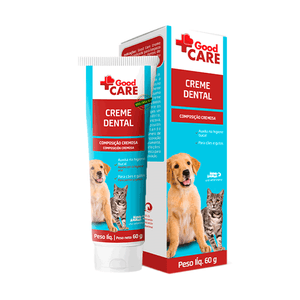 Creme Dental Good Care Mundo Animal - 60 g