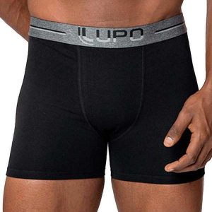 Cueca Boxer Lupo 784-016 9990-Preto