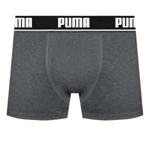 Cueca Boxer Puma 14000-001 598-Preto-Mescla
