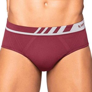 Cueca Slip Lupo 691-002 5940-Vinho