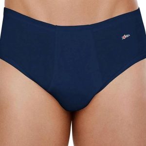 Cueca Slip Zorba 172 com Abertura Plus Size 25-Marinho
