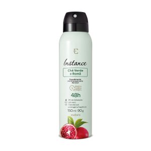 Desodorante Antitranspirante Aerossol Instance Chá Verde e Romã 150ml