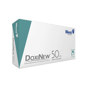 DoxiNew 50mg para Cães e Gatos - 14 comprimidos