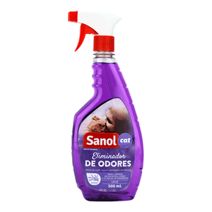 Eliminador de Odores Spray Sanol Cat - 500 ml