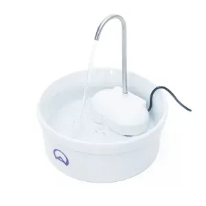 Fonte Bebedouro e Purificador Aqua Porcelain Amicus Bivolt Branca - Único