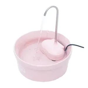 Fonte Bebedouro e Purificador Aqua Porcelain Amicus Bivolt Rosa - Único