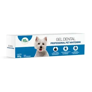 Gel Dental Pet Whitening Branqueador Petmais - 80g