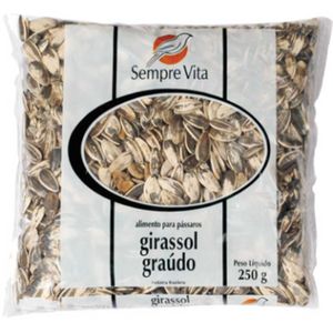 Girassol Graúdo para Pássaros Sempre Vita - 250 g