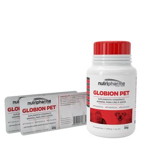 Globion Pet 1000mg para Cães e Gatos - 30 Comprimidos