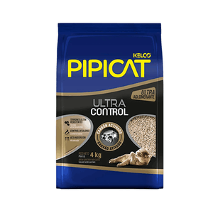 Granulado Sanitário para Gatos Pipicat Ultra Control - 4 kg