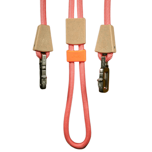 Guia Dupla de Corda com Ajuste de Punho 120cm Zaylo Rosa - Único