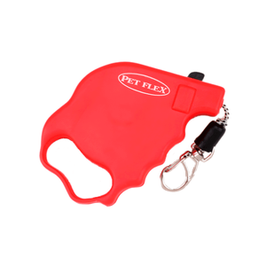 Guia Retrátil Classic Pet Flex Vermelha