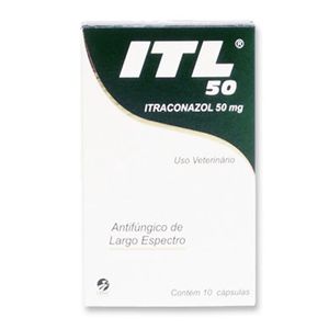 ITL 50 Itraconazol 50mg Antifúngico Cepav - 10 cápsulas