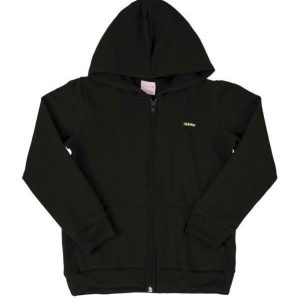 Jaqueta Infantil em Molecotton Preto