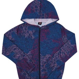 Jaqueta Nylon Menina Azul