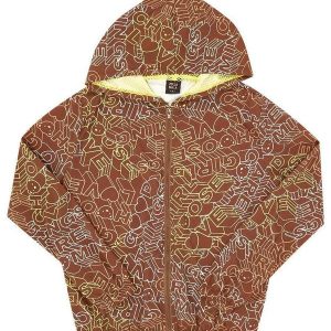Jaqueta Nylon Menina Marrom