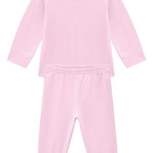 Kit Body e Calça de Cotton Rosa