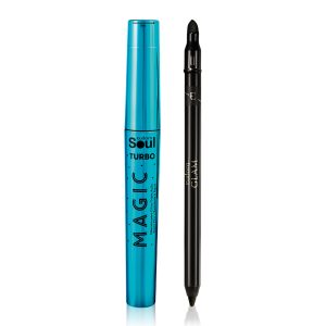 Kit Lápis Kajal Glam + Máscara Turbo Magic Soul