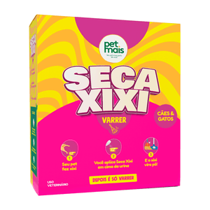 Kit Seca Xixi Varrer com Mini Vassoura e Pá Petmais - Único