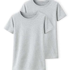 Kit com 2 Camisetas Feminina Hering 0241 Mescla